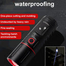 Axya Type-C USB Rechargeable LED Flashlight: Waterproof, Long Range Torch