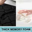 Axyaa Soft Memory Foam Bathroom Mat - Non-slip, Absorbent, Washable Rug