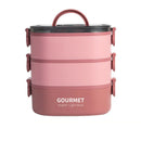 Axyaa Kids Bento Box Set - Leakproof Food Container for School, Travel, Picnic
