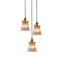 Axyaa Glass LED Pendant Lamps - Copper Nordic Hanging Light Fixtures