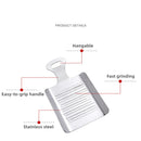 Axyaa Stainless Steel Ginger Garlic Crusher Portable Kitchen Tool
