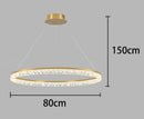 Axyaa Modern LED Pendant Light Chandeliers for Living and Dining Room