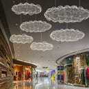 Axyaa Iron Mesh Cloud Pendant Lights: Modern Danish Design, Industrial Loft Chandelier