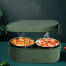 Axyaa Stainless Steel Electric Lunch Box Food Heater Warmer Container