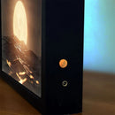Axyaa Minimalist Luminous Lighting Painting for Bedroom - Three Color Dimming