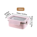 Axyaa Large Capacity Stainless Steel Bento Lunch Box - Leak-proof & Microwave Safe