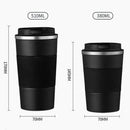 Axyaa Stainless Steel Thermal Coffee Cup Insulated Travel Mug Bottle Caneca Termica