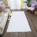 Axyaa Rabbit Shag Carpet: Faux Fur Floor Mat for Home Decor & Kids Bedroom