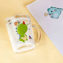 Axyaa Unicorn Kids Milk Cup with Scale & Straw Lid.