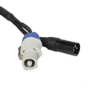 Axyaa Powercon Plug DMX Signal Line Hand in Hand Cables for Stage DJ Disco