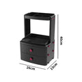 Axyaa Cosmetics Organizer Makeup Storage Box Drawer Dustproof Lipstick Powder Storage Racks