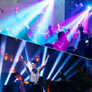 Axyaa 60W RGBW Moving Head Light Beam for DJ Disco Party Wedding Club Event
