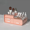 Axyaa Cosmetics Drawer Organizer Makeup Storage Box Dust-proof Dressing Table Organizer
