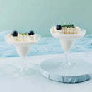 Axyaa Clear Plastic Champagne Martini Whiskey Cocktail Glasses for Wedding Party Bars