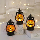 Axyaa Halloween LED Pumpkin Ghost Lantern Scary Candle Light Decoration