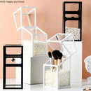 Axya Glass Makeup Brush Holder & Jewelry Box Organizer