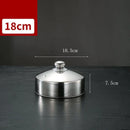 Axyaa Stainless Steel Steamer Tray with Cover - Double Ear Dumpling Rack