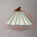 Axyaa Retro Petal Fabric Lampshade - for various lamps and chandeliers