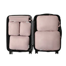 Axyaa Compression Packing Cubes Set of 6 - Waterproof Travel Clothes Organizers