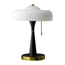 Axyaa Ancient Style Solid Wood Bedroom Bedside Lamp Zen Retro Living Room Desk Lamp