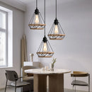 Axyaa Retro Industrial Pendant Light for Kitchen Bedroom Aisle Lighting