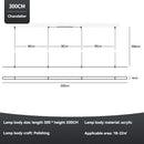 Axyaa Minimalist LED Pendant Light for Modern Living Room & Bar Counter