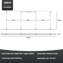 Axyaa Modern Minimalist LED Pendant Light for Living Room, Restaurant, and Bar
