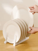 Axyaa Kitchen Dish Rack Organizer - Multifunctional Dinnerware Storage Stand