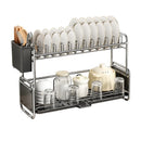 Axyaa Kitchen Draining Rack for Dishes, Bowls, Cups, and Chopsticks