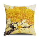 Axyaa Gold Elk Modern Pillowcase Cover for Customizable Bedside Decor