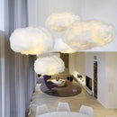 Axyaa White Clouds Pendant Lamp for Study Room & Bedroom