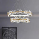 Axyaa Modern LED Pendant Chandeliers for Living Room and Dining Room