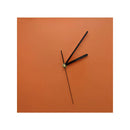Axya Nordic Square Wall Clock - Orange