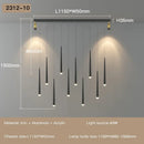 Axyaa Nordic Duplex LED Chandelier, Villa Pendant Lights for Circular Staircase & Living Room