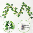 Axyaa Luminous Ivy Leaf Vines - Artificial Greenery Jungle Wall Decoration