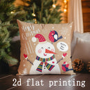 Axyaa Christmas Cushion Covers in Festive Designs for Sofa, Bedroom, Car