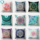 Axyaa Mandala Pattern Polyester Cushion Cover for Stylish Home Decor