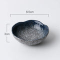Axyaa Ceramic Seasoning Dishes Set for Restaurant Tableware.