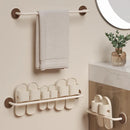 Axyaa Wall Mounted Slipper Storage Rack for Bathroom & Bedroom Organizing