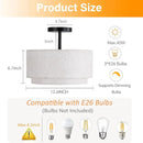 Axyaa Modern Ceiling Lamp Collection for Bedroom, Dining Room, Hallway & Study