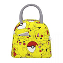 Axyaa Cartoon Pokemon Lunch Box: Large Insulated Thermal Cooler for School