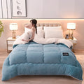 Axyaa Super Warm Lamb Wool Quilt - Winter Double-sided Velvet Blanket
