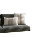 Axyaa Striped Linen Cushion Cover Set, Multicolor Patchwork for Sofa, Couch, Bed