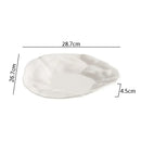 Axyaa Ceramic Restaurant Plate Set for Molecular Cuisine and Dining Experience