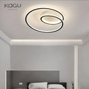 Axyaa LED Ceiling Chandelier for Bedroom Living Room Study Kitchen - Black and White