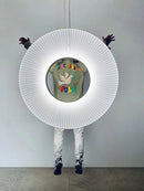 Axyaa Modern Donut LED Pendant Lights for Bedroom Decor