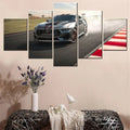 Axyaa 5-Piece Cars Performance 2025 Canvas Wall Art Set - Vehicle Interior Decor