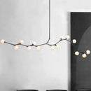 Axyaa Modern Pendant Light for Dining Room - LED Chandelier Ceiling Lamp