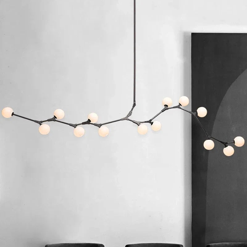 Axyaa Modern Pendant Light for Dining Room - LED Chandelier Ceiling Lamp