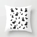 Axyaa Dachshund Cushion Cover 45x45cm Cute Dog Puppy Throw Pillow Cases
